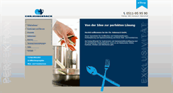 Desktop Screenshot of hubensack.de